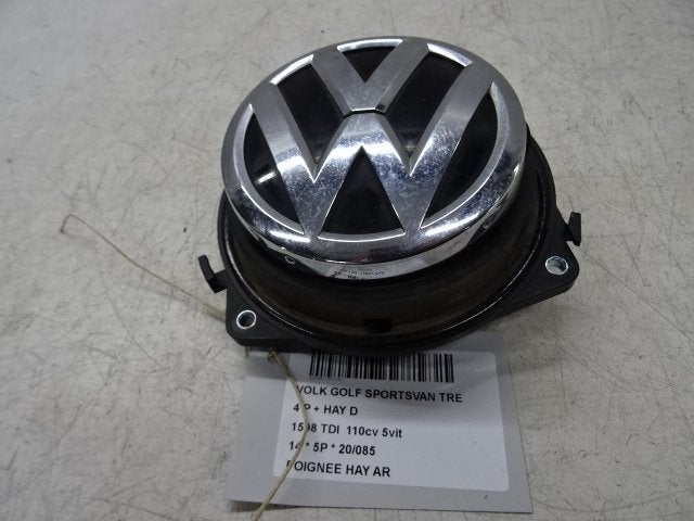 POIGNEE COFFRE / HAYON ARRIERE Golf Sportsvan (AUVS), Utilisé, Volkswagen