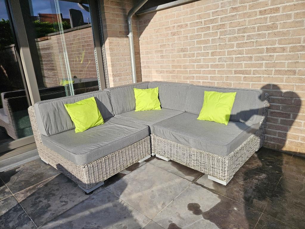 Lounge, Ophalen, Kunststof, Gebruikt, 3 zitplaatsen