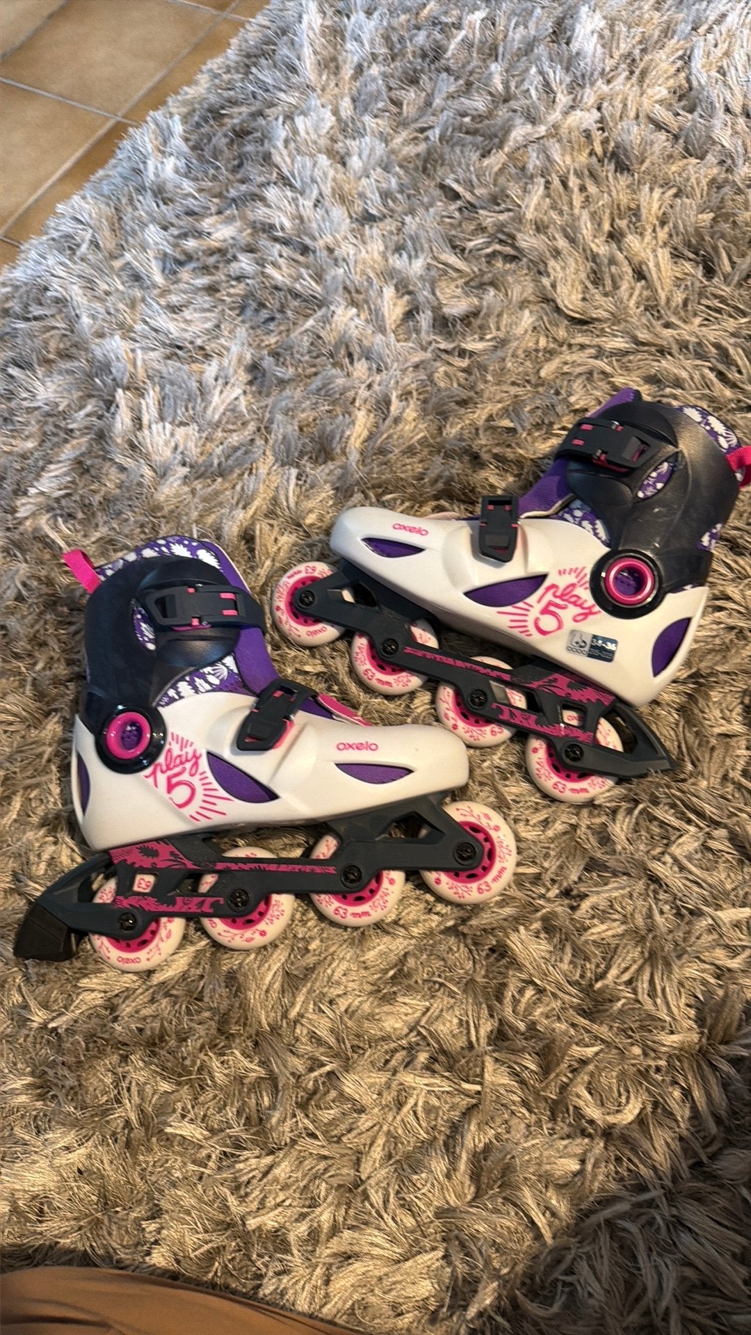 Gloednieuwe Oxelo Play 5 Inline Skates – Nooit Gebruikt!, Enlèvement ou Envoi, Neuf, Enfants