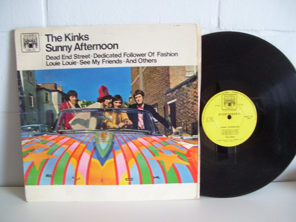 THE KINKS  sunny afternoon, Pressage original, Enlèvement ou Envoi, Utilisé, Rock classique