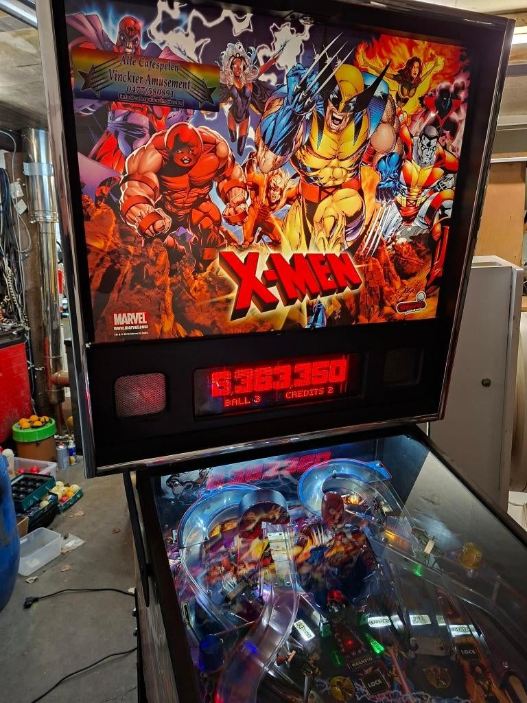 X-Men, Verzamelen, Automaten | Flipperkasten, Ophalen, Gebruikt, Stern, Dot-matrix