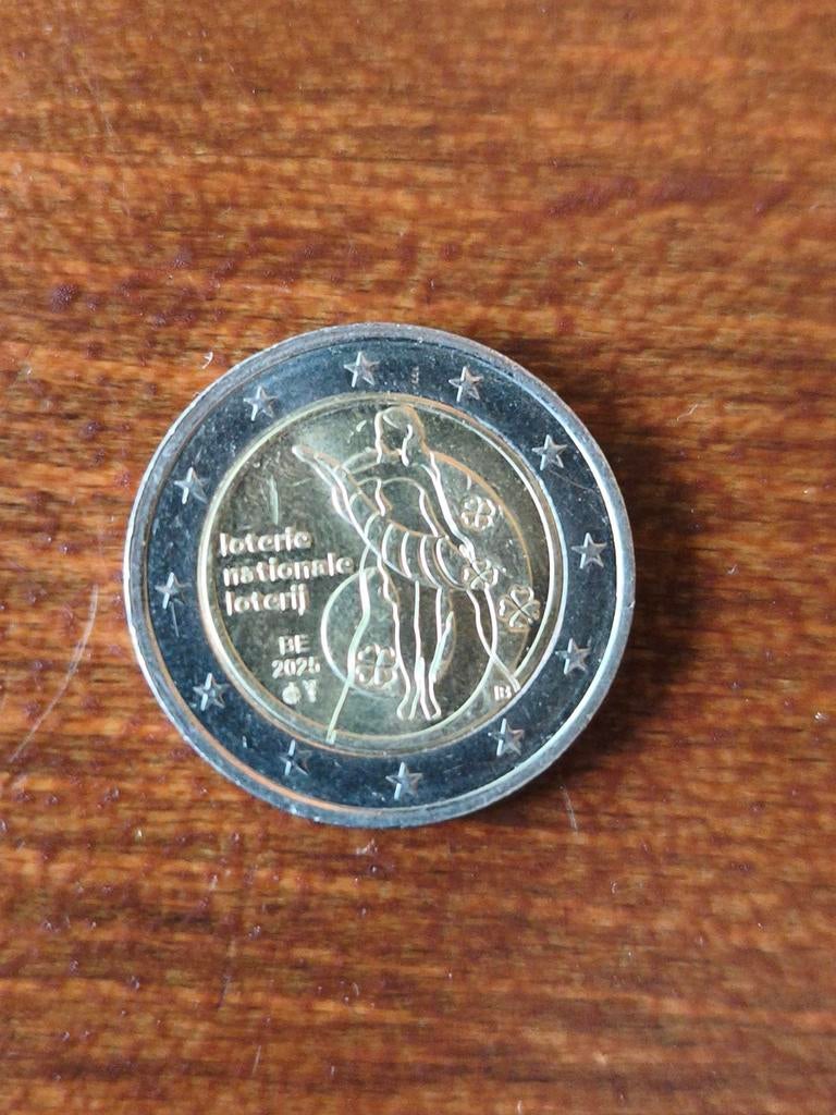 2 euro nationale loterij, Postzegels en Munten, Munten | Europa | Euromunten, Ophalen, 2 euro
