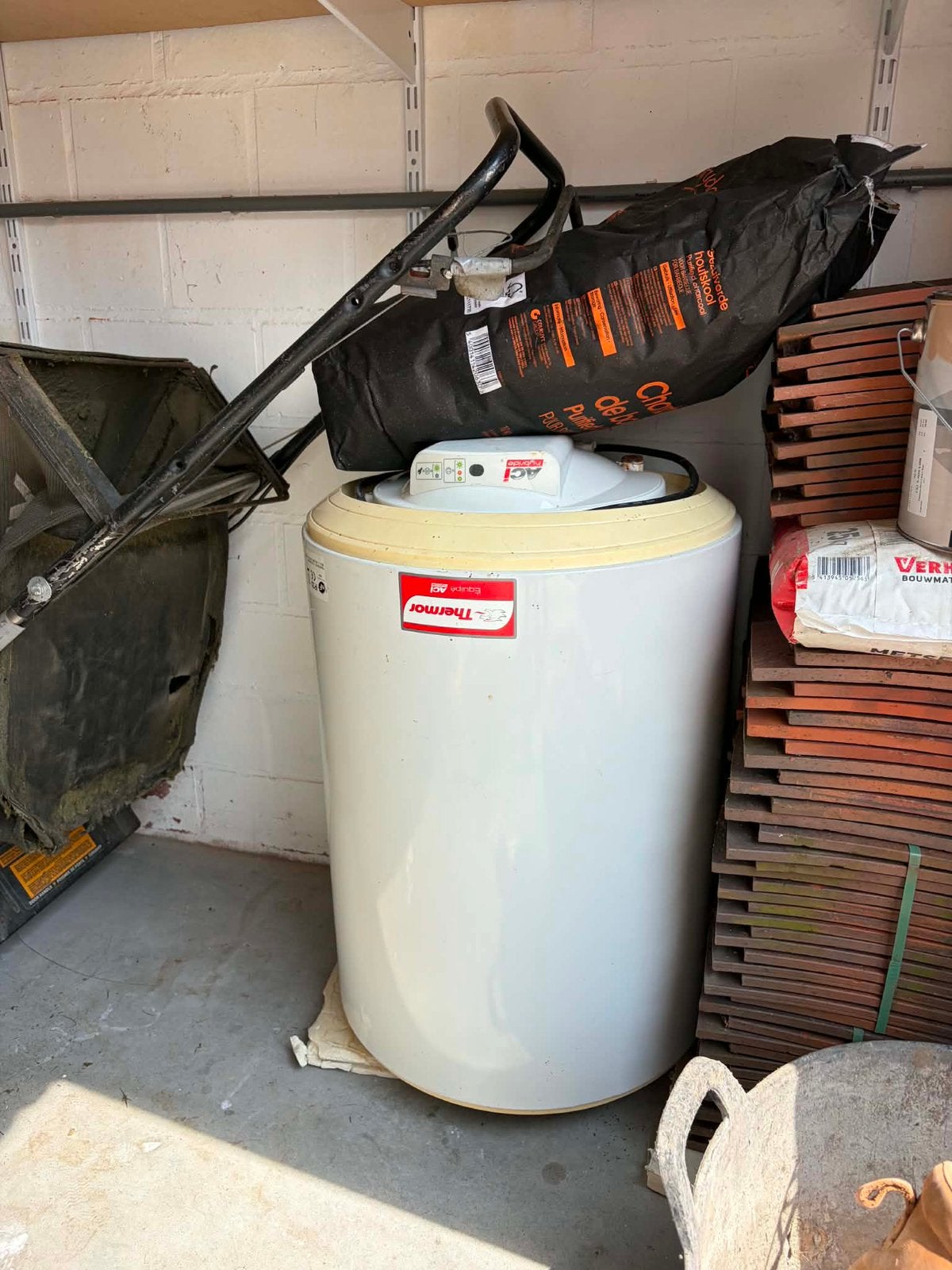 Warmteboiler 75l, Doe-het-zelf en Bouw, Ophalen, Zo goed als nieuw
