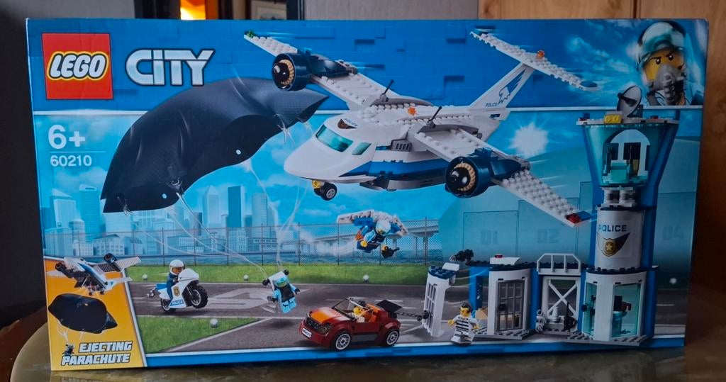 LEGO CITY set 60210 Luchtpolitie luchtmachtbasis, Ophalen of Verzenden