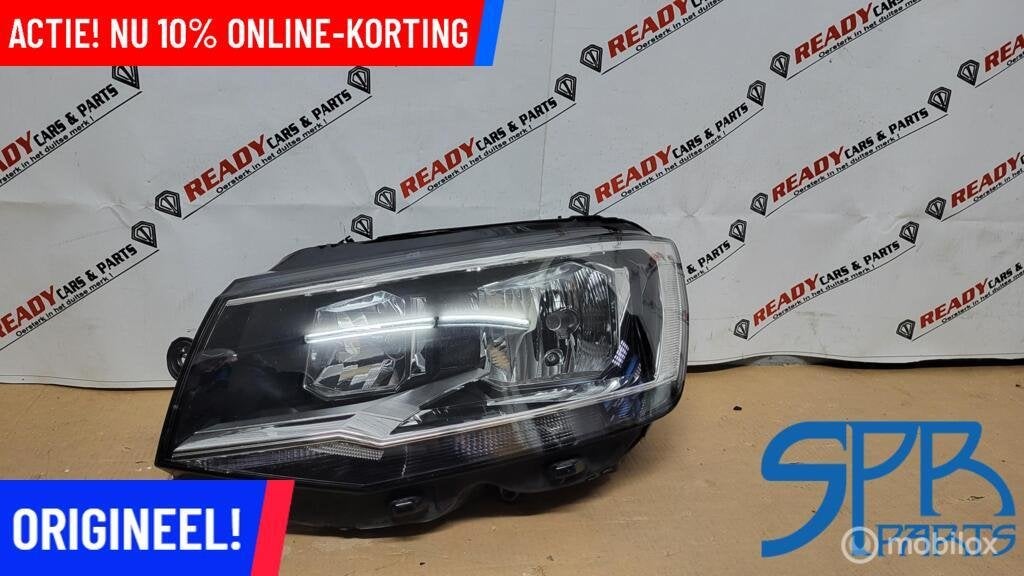 VW TRANSPORTER T6 H7 Koplamp Links 7E1941005A HALOGEEN ORGI, Enlèvement ou Envoi, Volkswagen, Utilisé, Volkswagen
