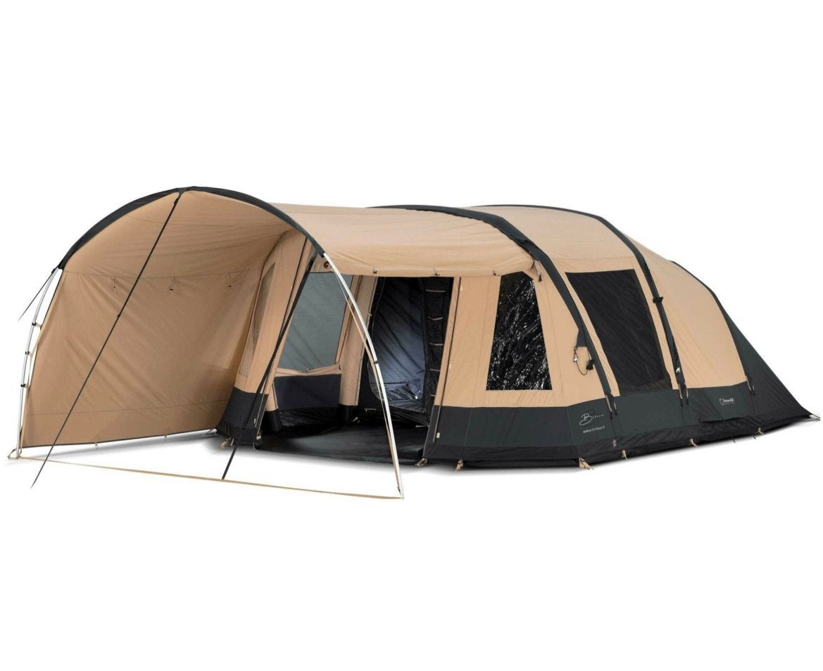 Bardani airwave 410 TC deluxe 5-zits opblaasbare tent, Caravans en Kamperen, Tenten, Ophalen, Zo goed als nieuw