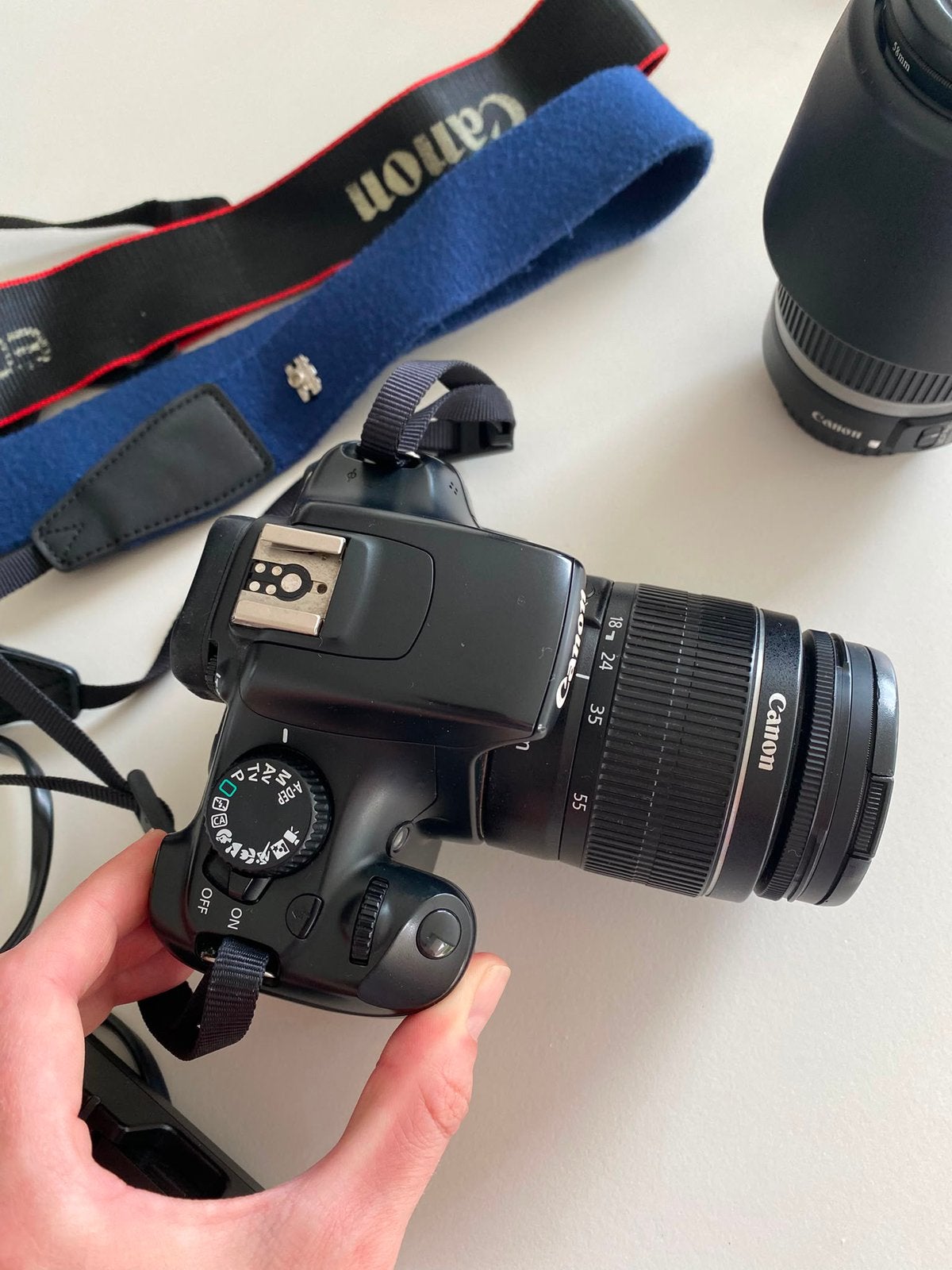 Canon EOS 1100D spiegelreflexcamera en toebehoren, TV, Hi-fi & Vidéo, Sacoche d'appareil photo, Canon, Enlèvement, Utilisé