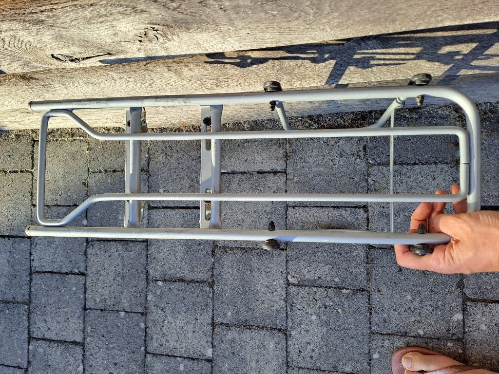 Bagagedrager verlenger, Ophalen, Gebruikt