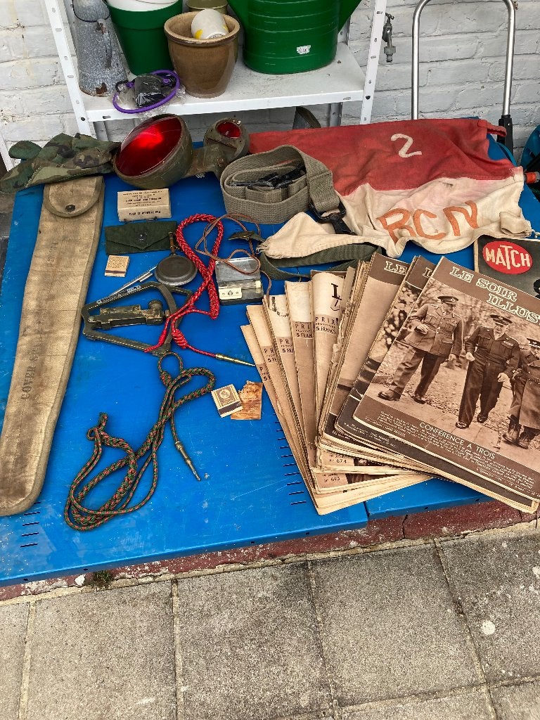 Gros lot d’objets , fond de tiroir!, Enlèvement, Armée de terre, Autres types