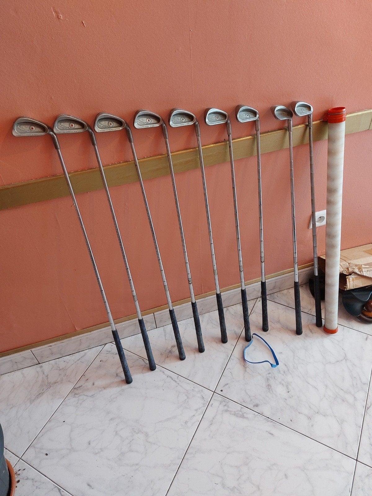 9 vintage golfclubs uit de jaren 80/90 voor fijnproevers, Sport en Fitness, Golf, Ophalen of Verzenden
