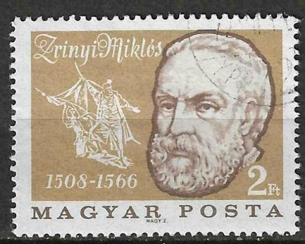 Hongrie 1966 - Yvert 1841 - Miklos Zrinyi (ST), Envoi, Affranchi