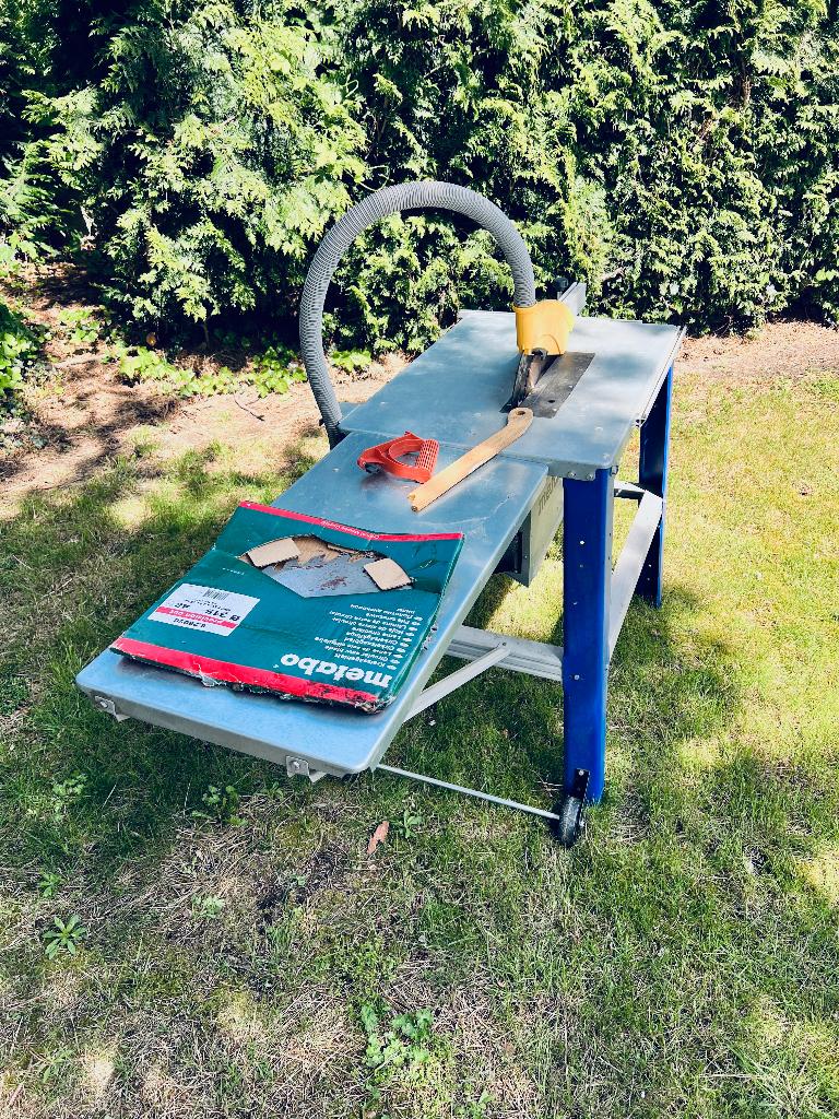 Metabo Tafelzaag TKHS 315 C, Doe-het-zelf en Bouw, Gereedschap | Zaagmachines, Ophalen, Gebruikt, Overige typen, Metabo