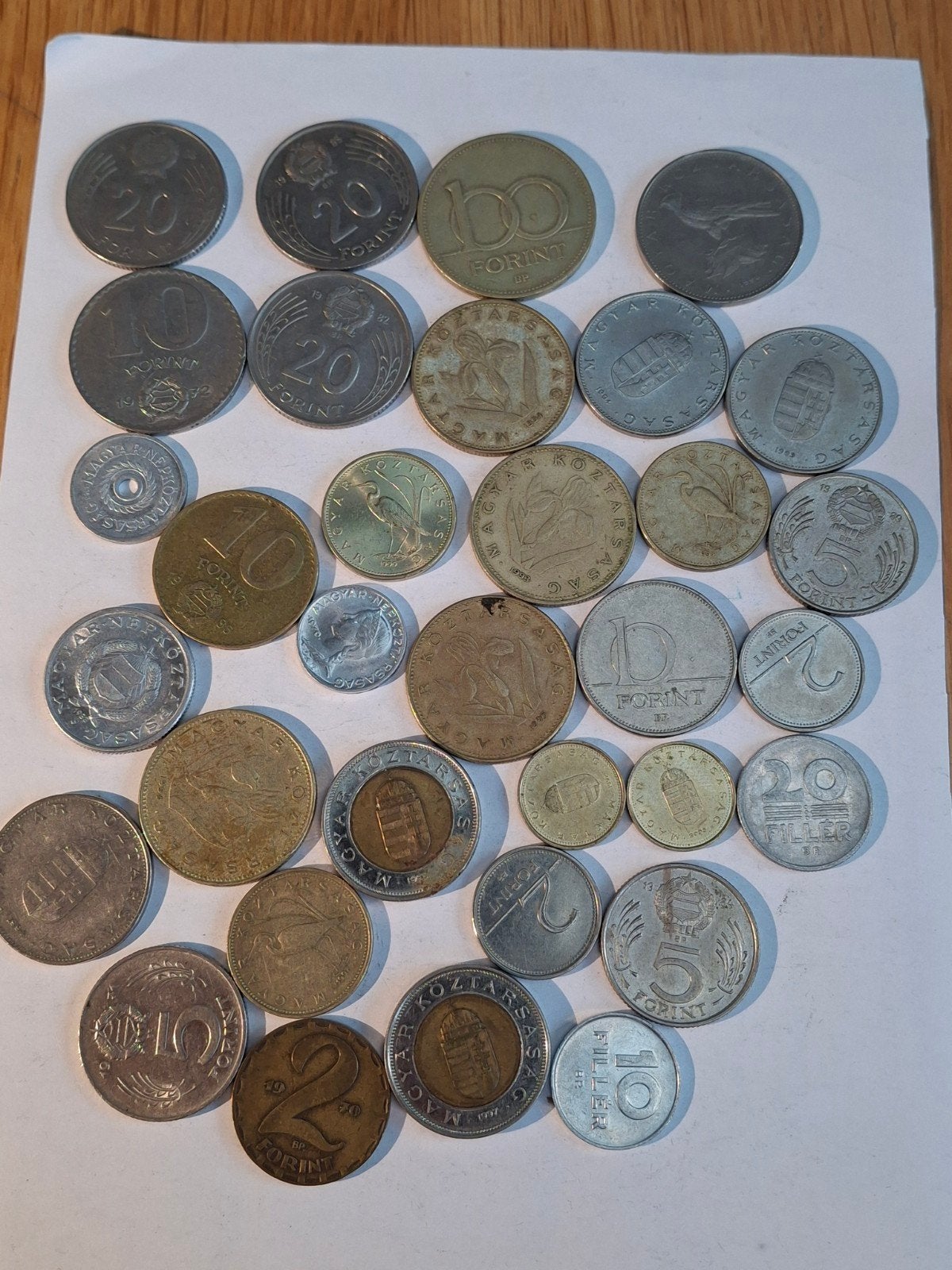 Munten uit Hongarije, Ophalen of Verzenden, Munten