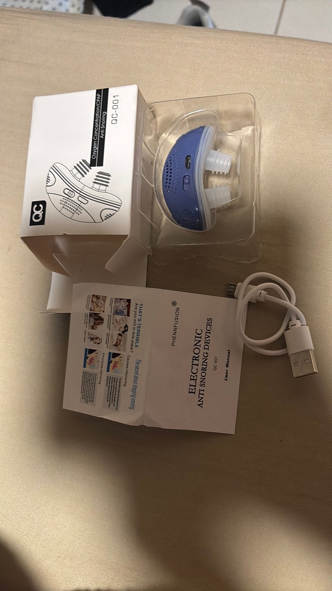 CPAP MINI Oxygen concentration apparaatje, Ophalen, Zo goed als nieuw