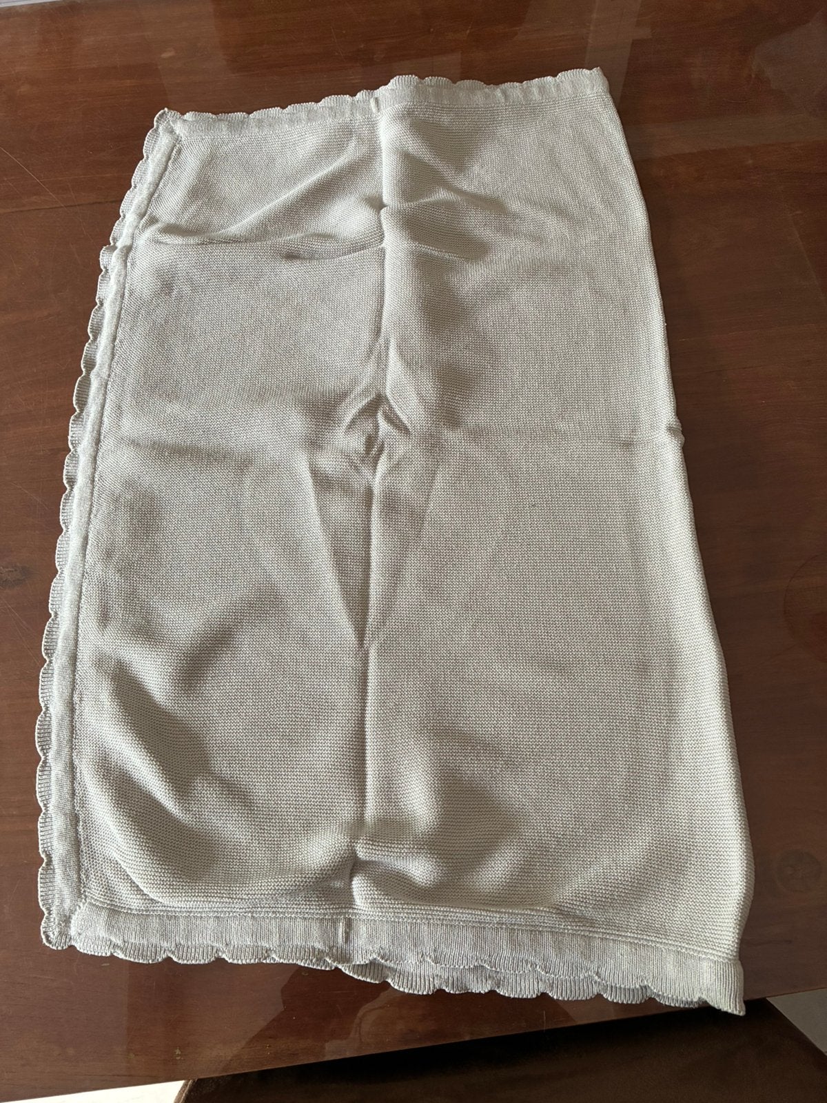 Gebroken wit deken, Enlèvement, Neuf, Blanc, Couverture