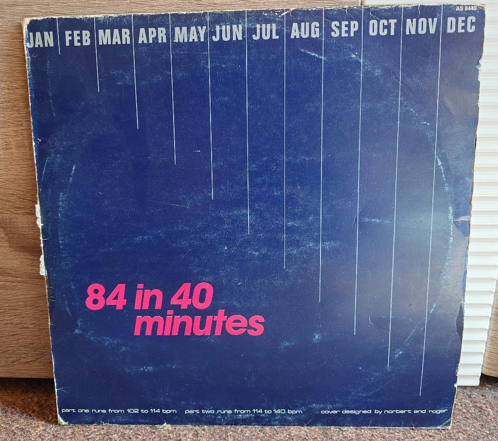 Various – 84 In 40 Minutes (12'' Mixed Vinyl), CD & DVD, Vinyles | Dance & House, 12 pouces, 1980 - 1989, Utilisé, Disco