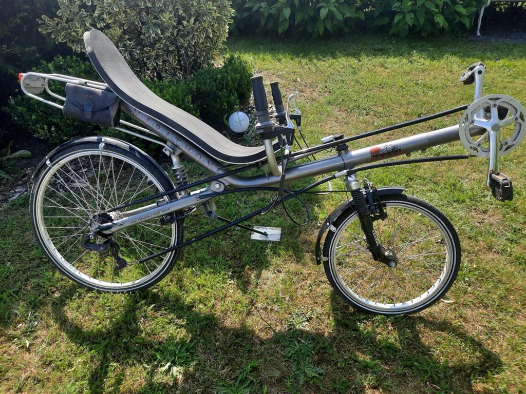 Ligfiets Marathon High speed Piraeus, Fietsen en Brommers, Fietsen | Ligfietsen, Ophalen, Zo goed als nieuw