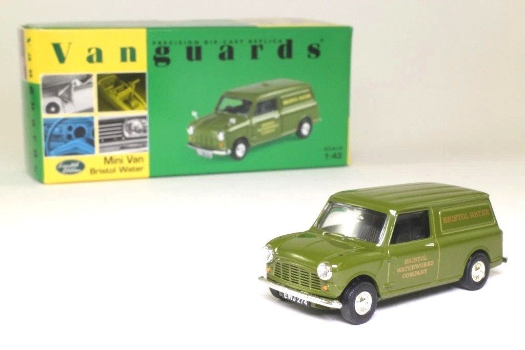 Austin Mini Van Bristol Waters Vanguards VA01415., Hobby & Loisirs créatifs, Enlèvement ou Envoi, Comme neuf, Voiture, Vanguards