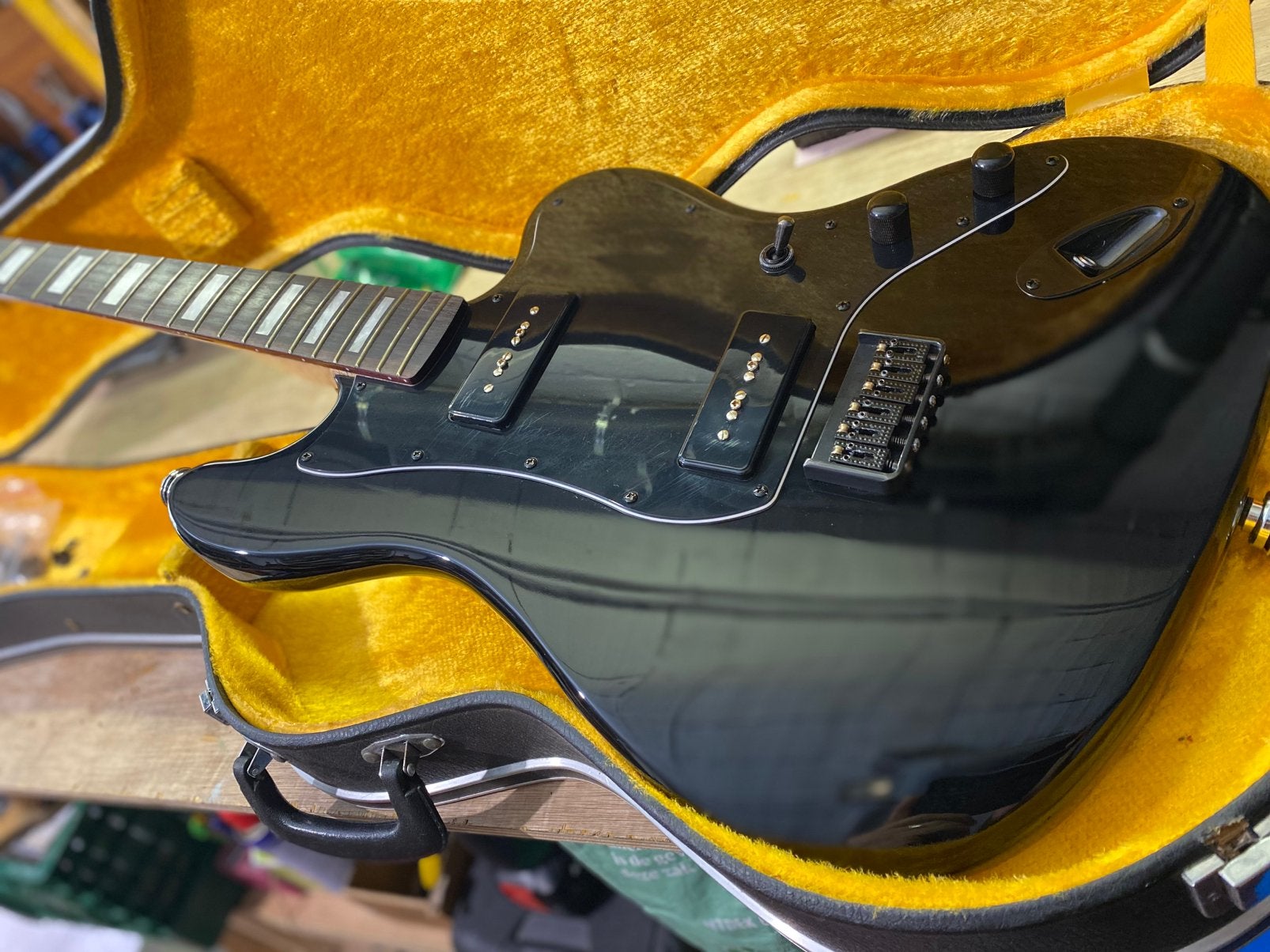 Harley Benton JA-Baritone BK - Classic Series, Muziek en Instrumenten, Ophalen, Zo goed als nieuw