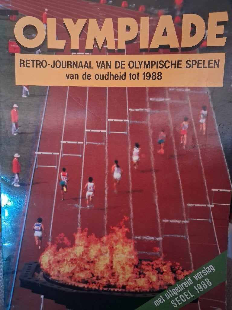 RETRO-JOURNAAL VAN DE OLYMPISCHE SPELEN VAN DE OUDHEID-1988, Livres, Livres de sport, Enlèvement ou Envoi