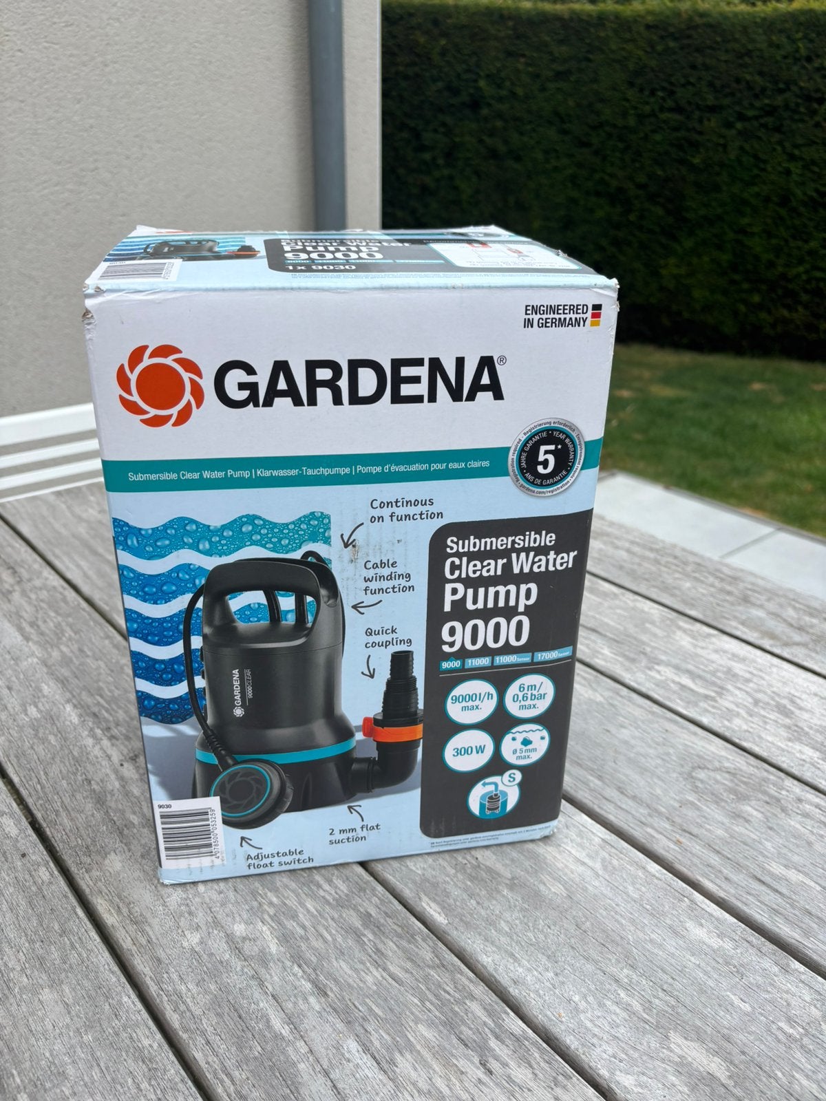 Te koop: Gardena vuilwaterpomp, Ophalen, Nieuw