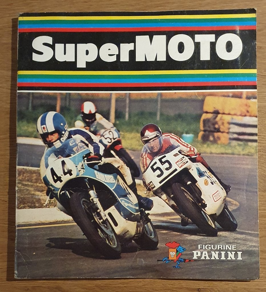 Sticker Album - Panini - SuperMoto (1975), Enlèvement ou Envoi, Comme neuf, Sport