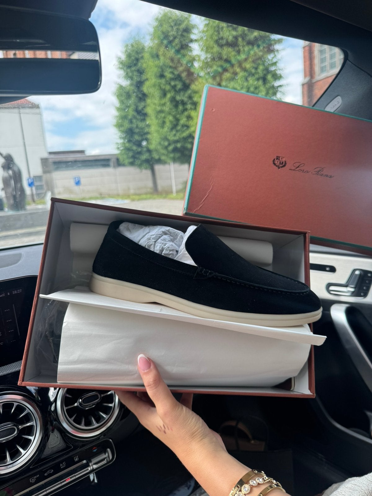 Loro Piana Summer Walk Loafers, Ophalen of Verzenden, Nieuw, Zwart, Loafers