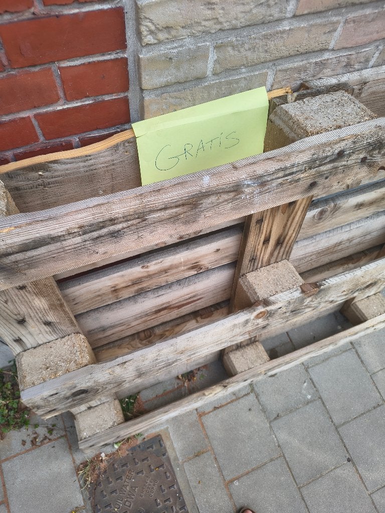 Pallet, Doe-het-zelf en Bouw, Hout en Planken, Ophalen, Pallet