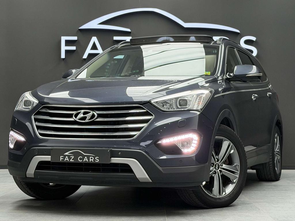 Hyundai Grand Santa Fé * Réservé * (automatique), Autos, Hyundai, Cuir, Euro 5, 199 g/km, Beige