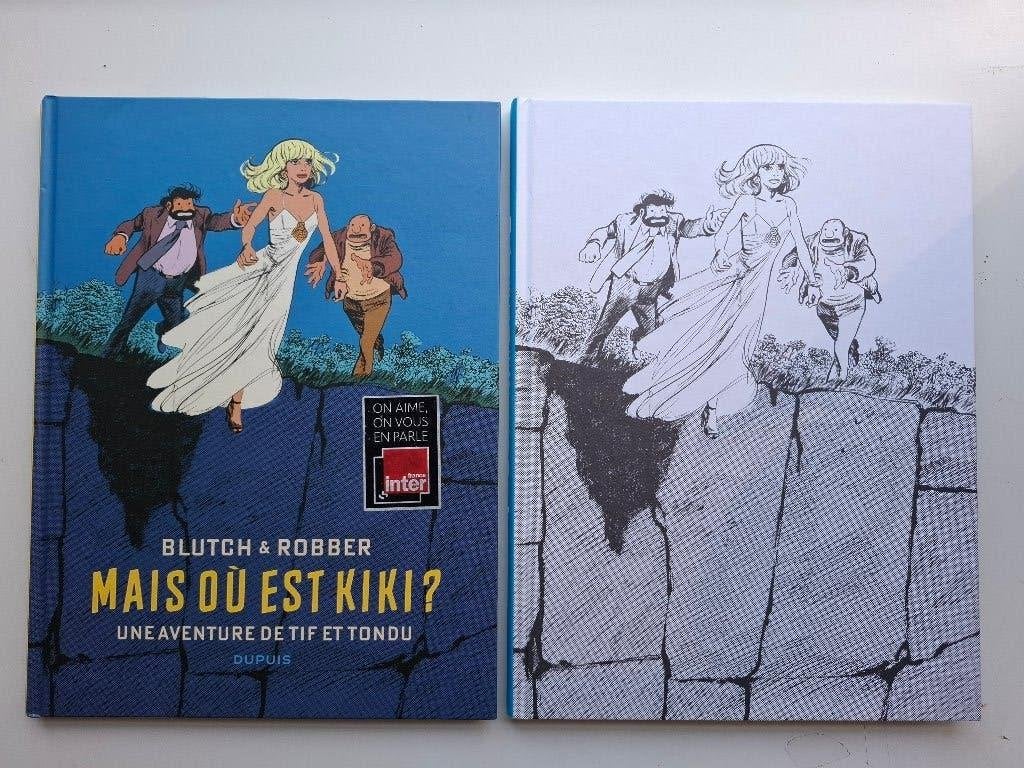TIF ET TONDU MAIS OU EST KIKI? BLUTCH + TIRAGE LIMITE N/B, Plusieurs BD, Enlèvement ou Envoi, Comme neuf