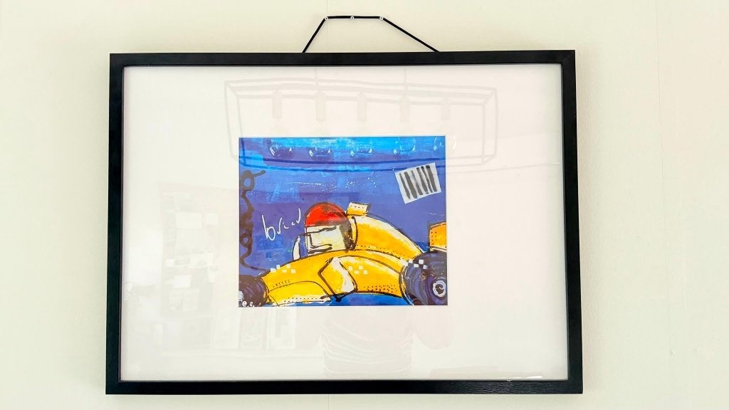 Herman Brood – Formule 1 – EA, Antiek en Kunst, Ophalen, Ingelijst, Overige technieken, Voertuigen