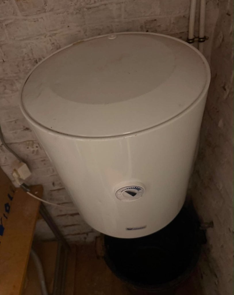 Elekt. boiler Van Regent 50 L, Ophalen, Zo goed als nieuw