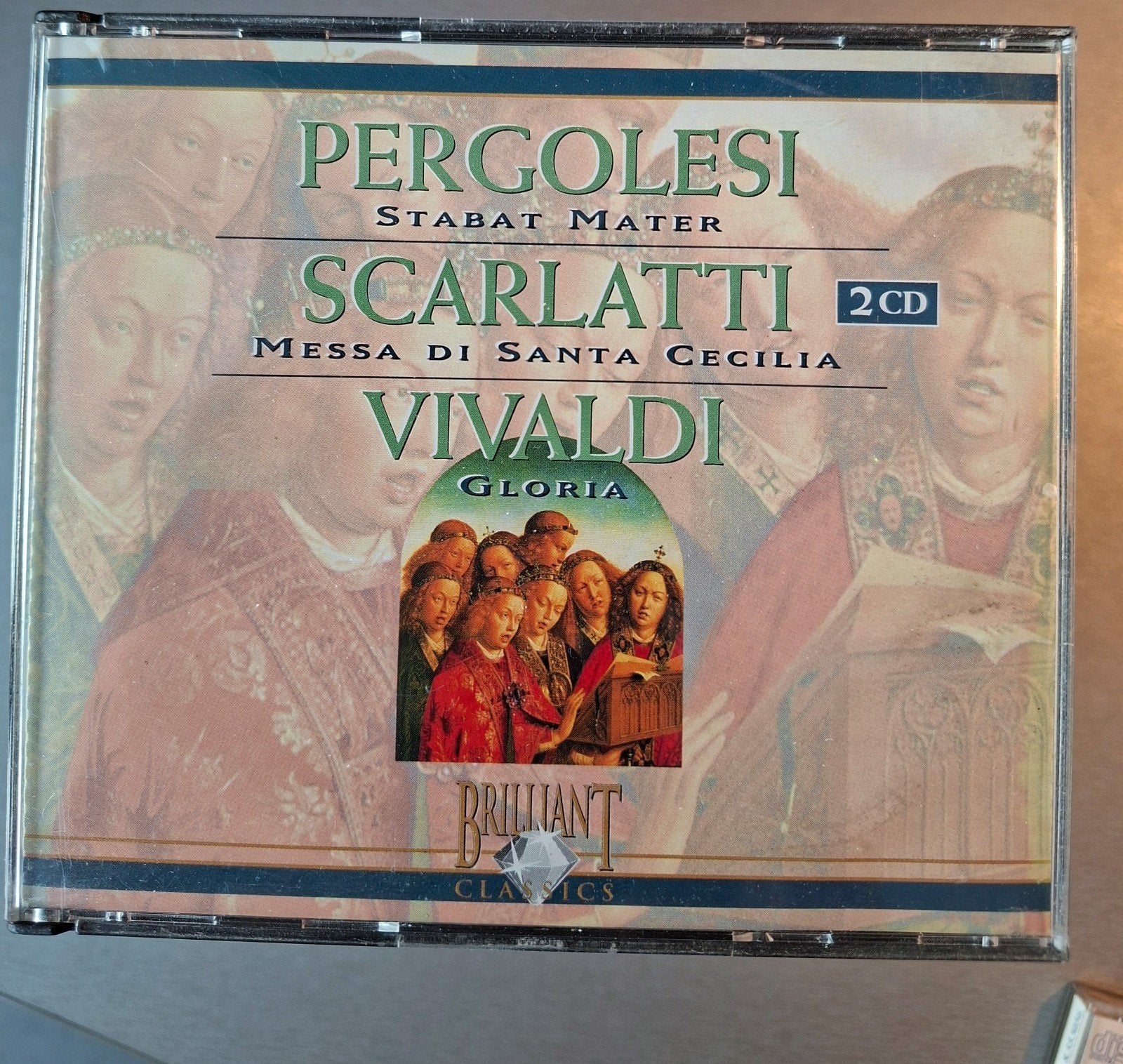 Boîte de 2 CD Pergolésie/Scarlatti/Vivaldi., CD & DVD, Enlèvement ou Envoi, Vivaldi