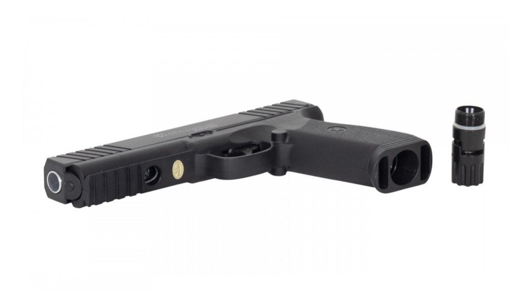 Pistolet Co2 17 joules cartouches et billes compris, Enlèvement, Comme neuf