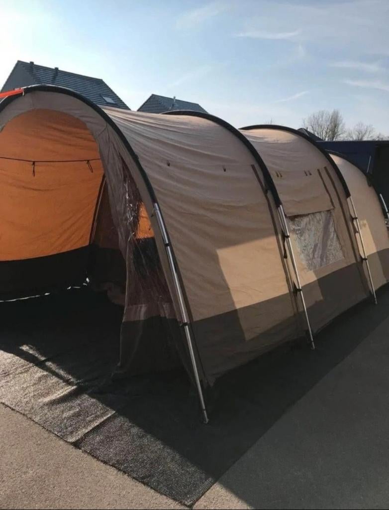 Tunneltent Barandi canvas 4-6personen, Caravans en Kamperen, Tenten, Ophalen