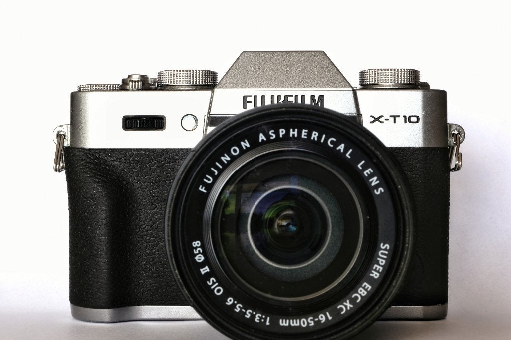 FUJI X-T10, Ophalen, Zo goed als nieuw, Systeemcamera, Lensdop