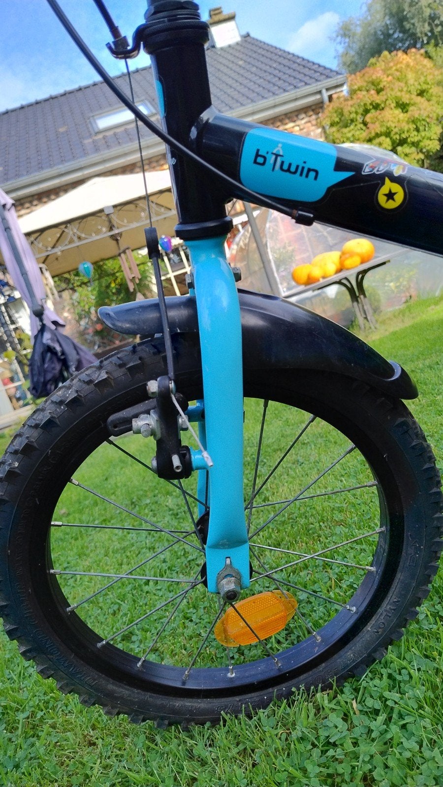 Stoere kinderfiets vanaf 6 jaar., Fietsen en Brommers, Ophalen, Staal, B-twin decathlon