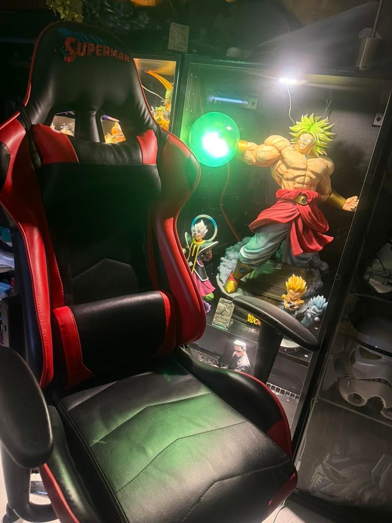 Siege gaming rouge, Enlèvement, Comme neuf, Rouge, Chaise de bureau