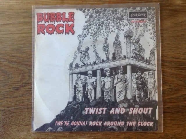single bubble rock, CD & DVD, Enlèvement ou Envoi, Rock et Metal, Housse de protection extérieure, 7 inch
