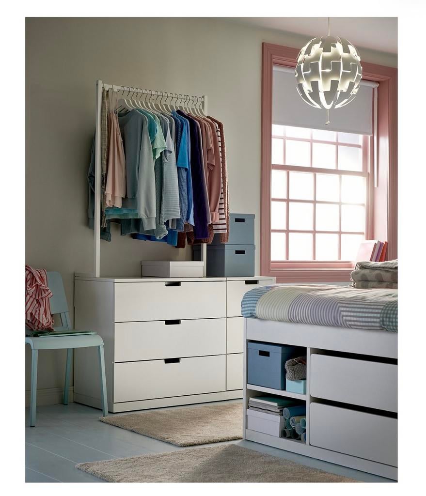 Ikea-lampe blanche, suspension, 35 cm, Ophalen, Zo goed als nieuw