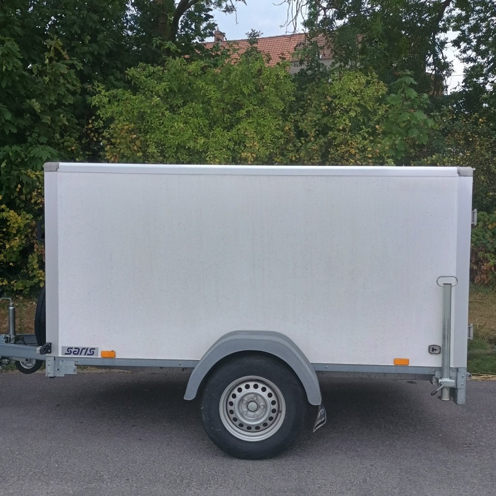 Saris DV135/75 gesloten aanhangwagen - MTM 750kg - geremd, Ophalen, Gebruikt