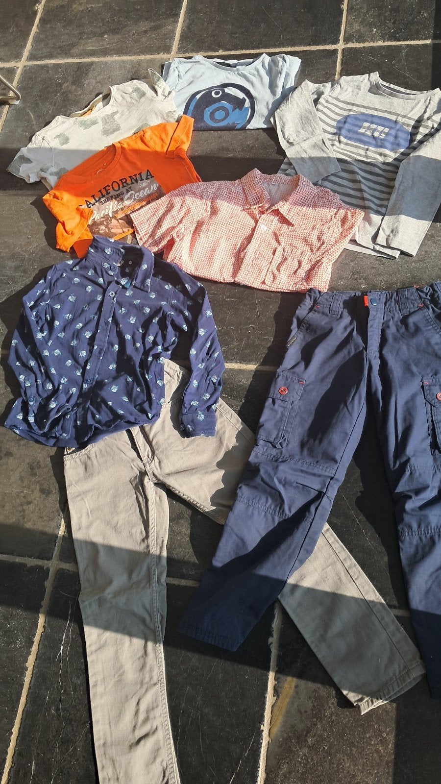 8 delig pakket 122, Kinderen en Baby's, Kinderkleding | Maat 122, Ophalen of Verzenden, Zo goed als nieuw, Jongen