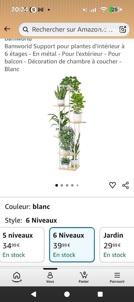 Étagère plantes, Enlèvement ou Envoi, Neuf, Étagère