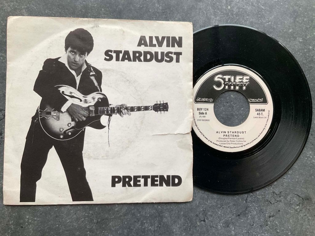 Alvin Stardust "Pretend", Gebruikt, Pop, Fotohoes, Ophalen of Verzenden