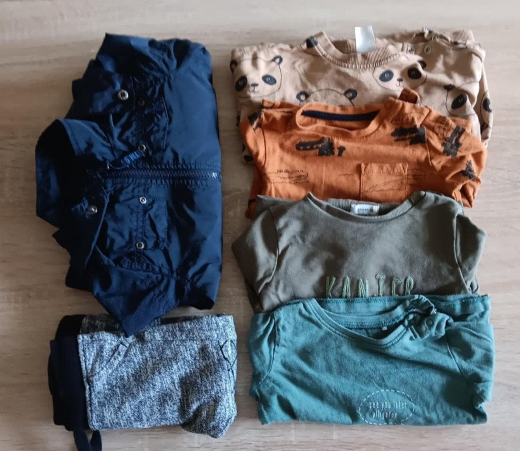 Kleding pakket jongen maat 80  (6 stuks), Ophalen, Gebruikt, Jongetje, Overige typen