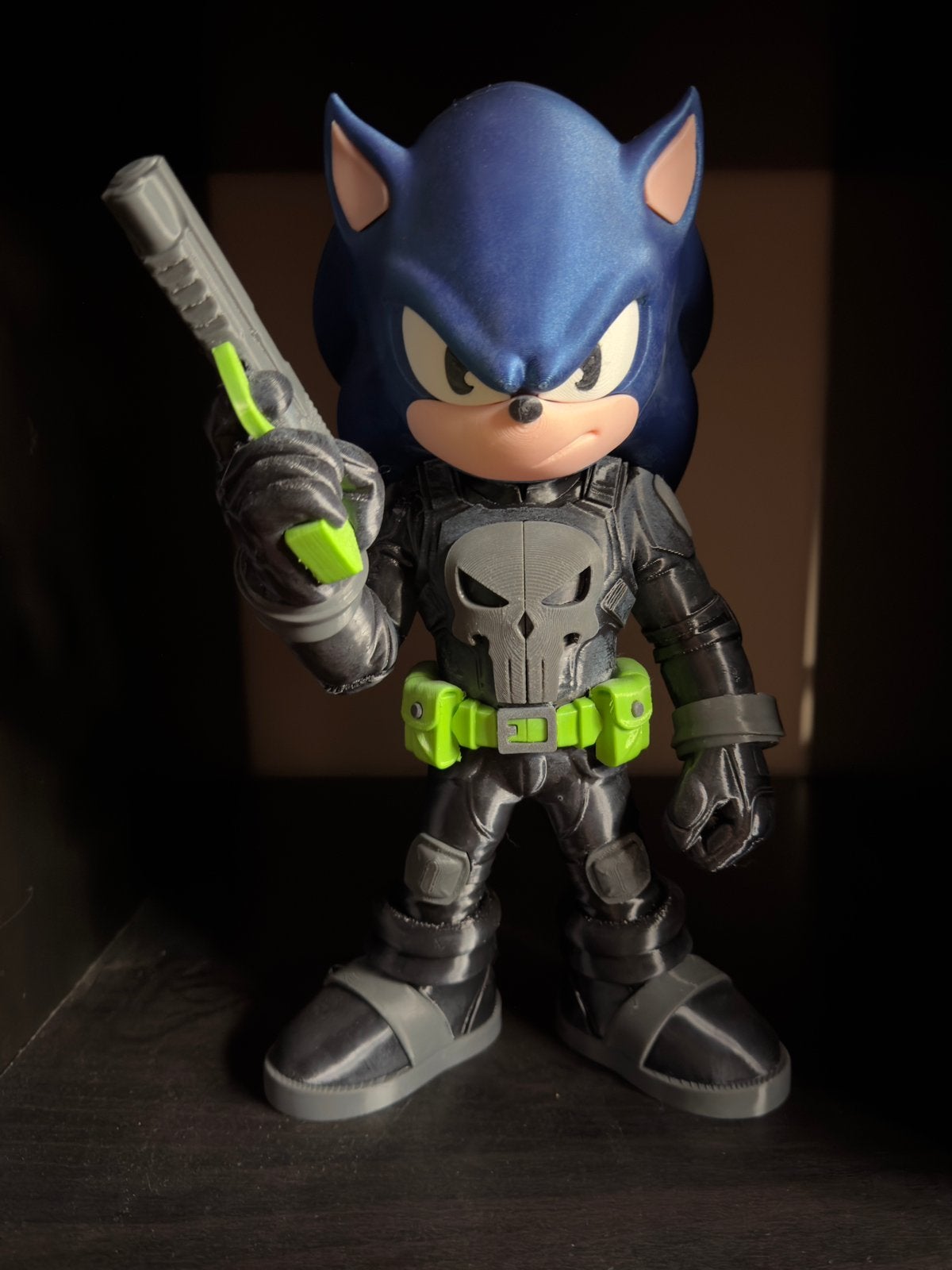Sonic punisher action figure, Ophalen of Verzenden, Zo goed als nieuw