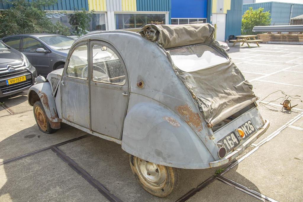Citroën 2CV A, Argent ou Gris, Achat, Entreprise, Boîte manuelle