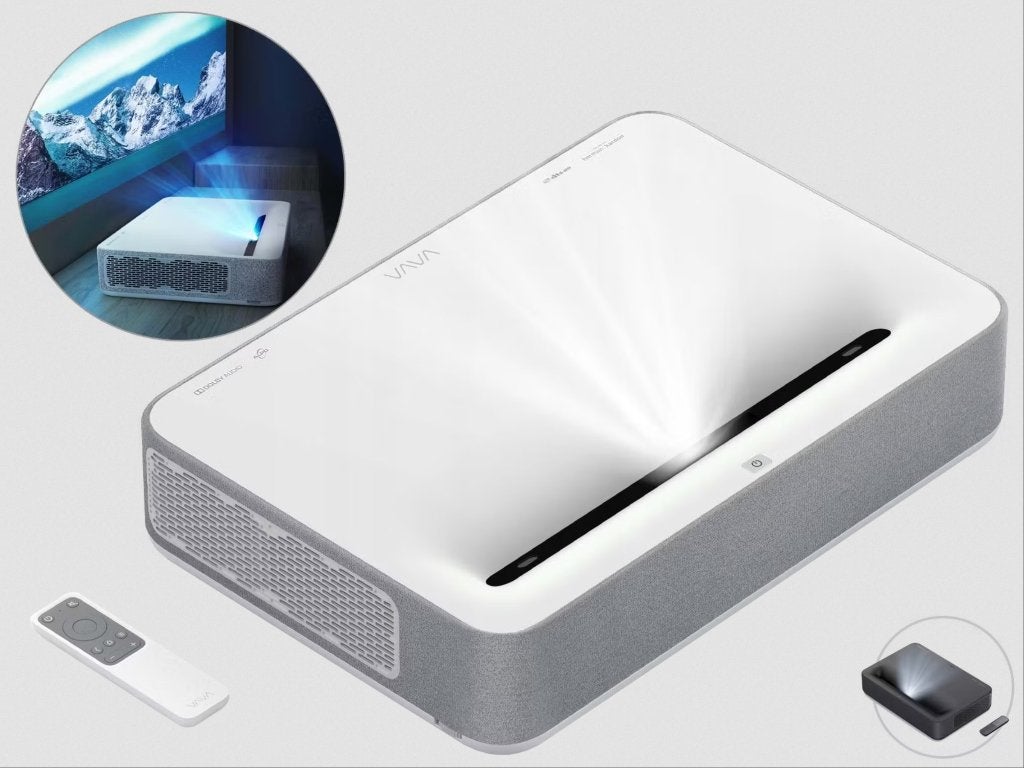 VAVA 4K HDR Laser Projector VA-LT002, Audio, Tv en Foto, Beamers, Ophalen, Nieuw, VAVA, DLP