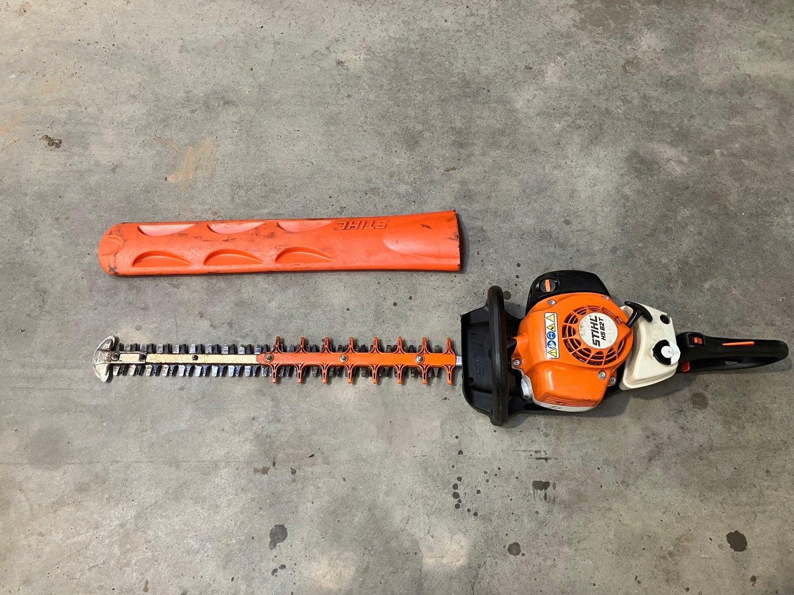 Heggenschaar stihl, Ophalen, Gebruikt, Benzine