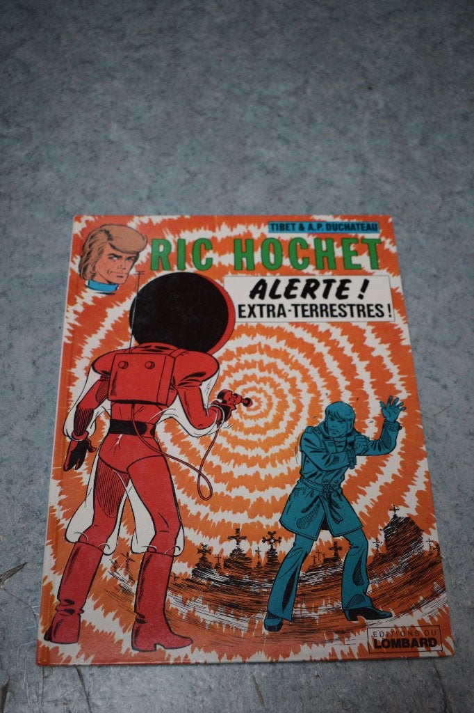BD ric hochet bande dessinée Alerte ! Extra-Terrestres 1976, Enlèvement ou Envoi, Comme neuf